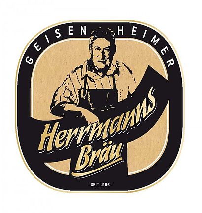 Etikett Hermanns Bräu 