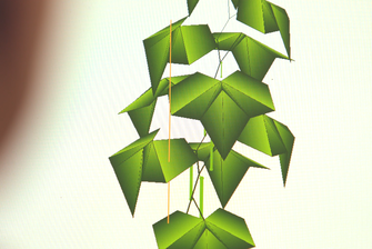 Bildschirmfoto einer modellierten Gurkenpflanze. © Hochschschule Geisenheim