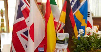 Fahnen verschiedener Nationen