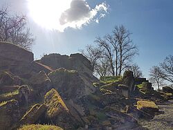 Das Trümmerfeld der Hindenburgbrücke, Bildquelle: A. von Birgelen