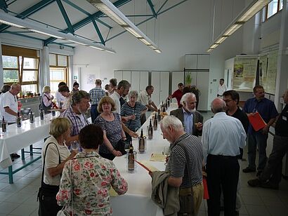 Fachlicher Austausch beim Rebsortentag