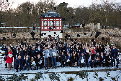 Die Absolventinnen und Absolventen WS 2017/18 © Hochschule Geisenheim / Winfried Schönbach