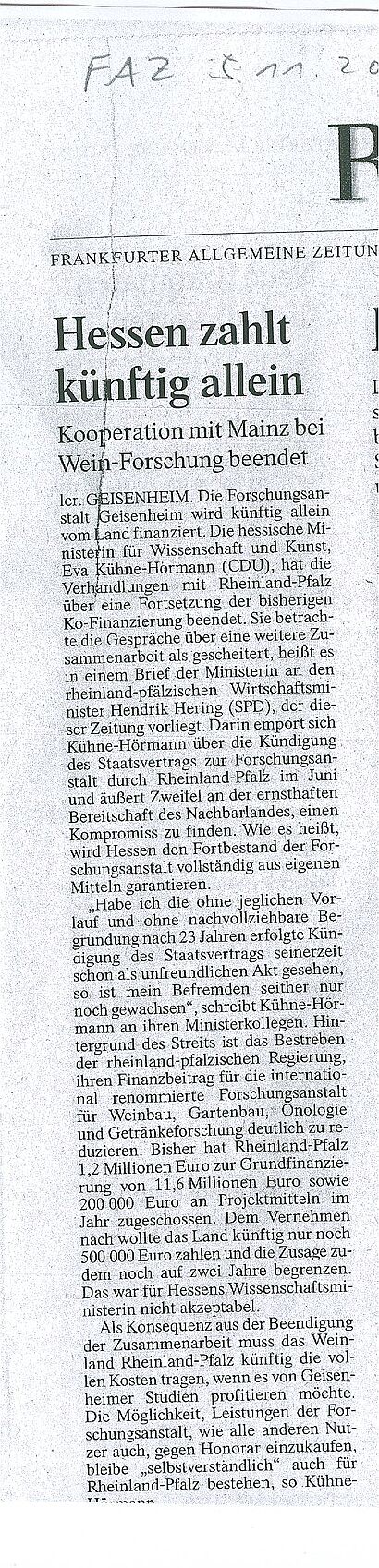 Zeitungsartikel