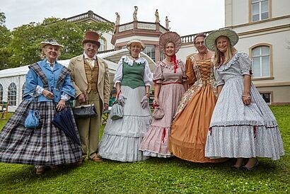 Gruppenbild Biedermeier Verein