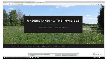 Screenshot Blog Frau Goerres