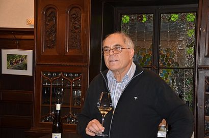 Preisträger Peter Jost in seinem Weingut in Bacharach