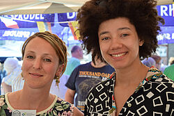 Portrait zweier Studentinnen