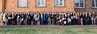 Gruppenbild der Absolventen