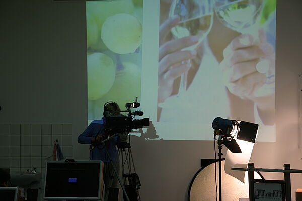 Kamera und Präsentation