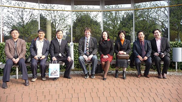 Delegation aus China, Provinz Shandong