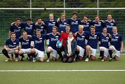 Mannschaftsfoto der Hochschule
