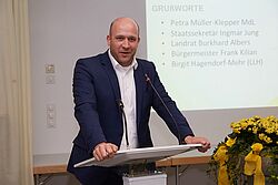 Ingmar Jung bei seiner Rede