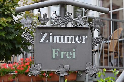 Zimmer frei Schild