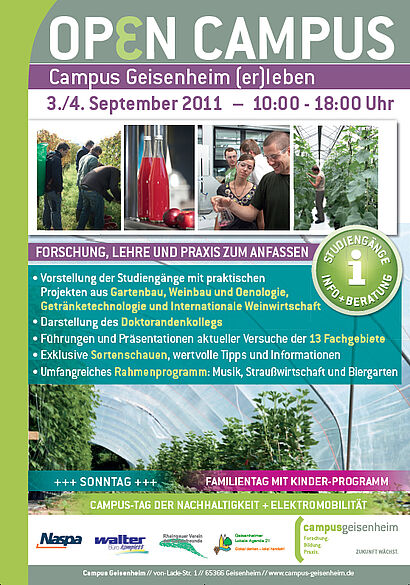 plakat open campus 2011