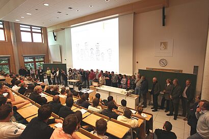 aufnahme im Hörsaal