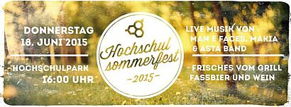 Anzeige zum Sommerfest
