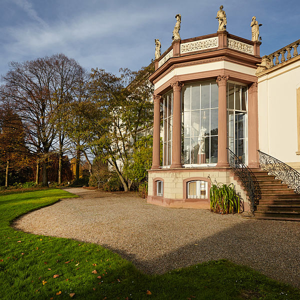 Ein Erker der Villa Monrepos der Hochschule Geisenheim. © Hochschule Geisenheim / Winfried Schönbach