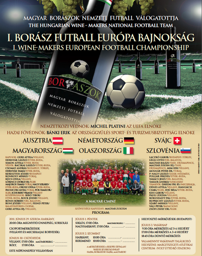 Plakat zur Europameisterschaft