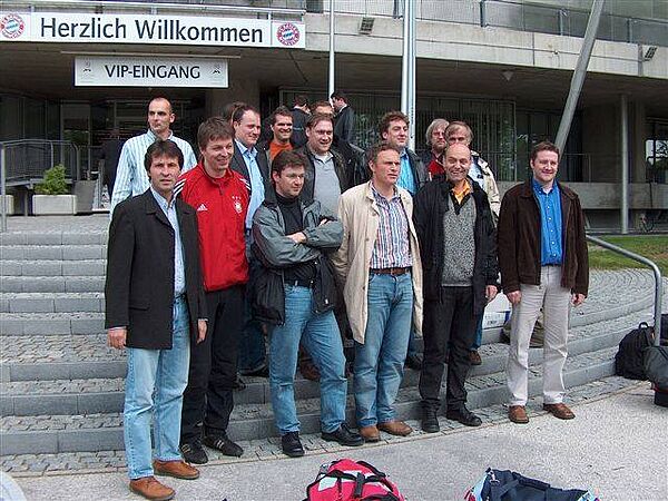 Gruppenbild der Mannschaft