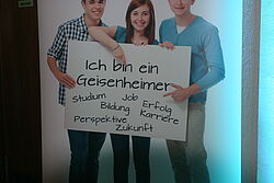 Plakat ,,Ich bin ein Geisenheimer"