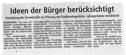 Zeitungsartikel