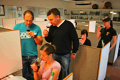 Aufnahme  während der Sensorik