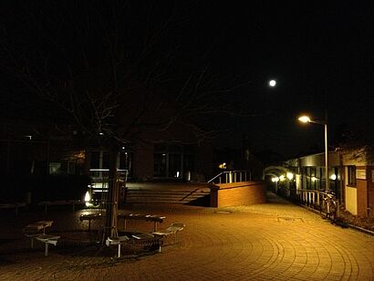 Campus im Dunkeln