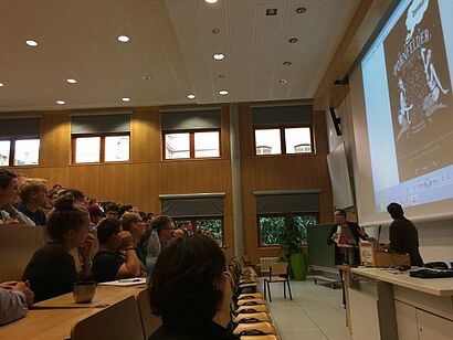 Aufnahme waehrend der Vorlesung