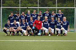 Mannschaftsfoto der Hochschule