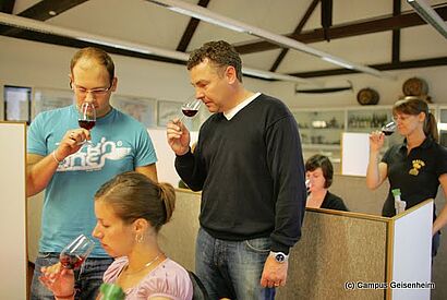 Aufnahme während der Sensorik