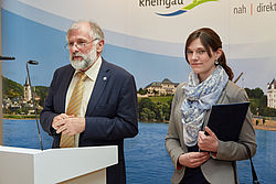 Prof.Dr.Otmar Loehnertz und Sandra Schedler