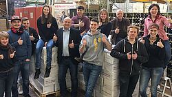 Gruppenbild beim Meiningerverlag