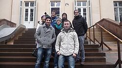 Gruppenbild der Studenten