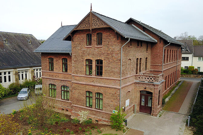 Das Müller-Thurgau-Haus, Sitz des Studierendenzentrums der Hochschule Geisenheim. © Winfried Schönbach