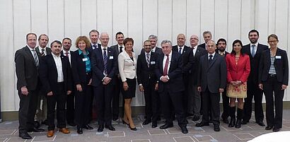 Wissenschaftsdelegation mit dem chilenischen Rektorenrat Consejo de Rectores de las Universidades Chilena (CRUCH) © Staatskanzlei