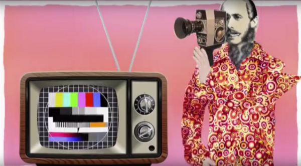 Eduard von Lade in verrückter Kleidung