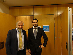Figueras und Dr.-Ing. Klaus-Werner Linneweber vom VDI