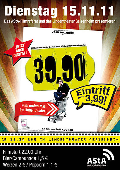 Plakat zum Filmreferat