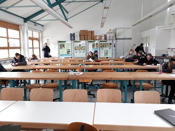 Hörsaal, Glühweinexperiment