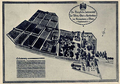 historische Grundrissskizze