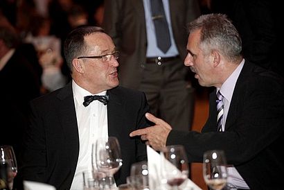 Edmund Diesler und Prof. Dr. Hans-Peter Schwarz (DDW) bei der Intervitis 2010
