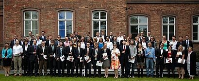 Gruppenbild der Absolventen