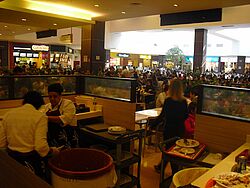 Trennstation der Essensreste