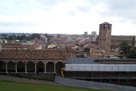 Blick auf die Stadt Udine © Hochschule Geisenheim