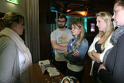 Gruppe von Studenten 