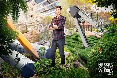 Kreativ und nachhaltig: Das Studium der Landschaftsarchitektur an der Hochschule Geisenheim. © Hessen-schafft-Wissen.de