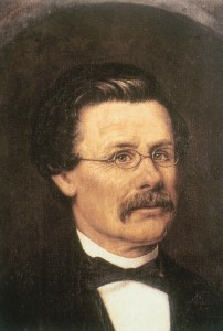 Gemälde Portrait Heinrich Siesmayer