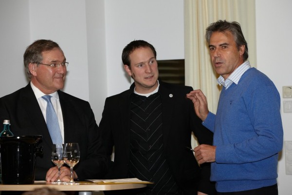 Franz-Josef Jung,Alexander Jung, Direktor der Forschungsanstalt Geisenheim