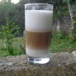 … und dann gleich getrunken