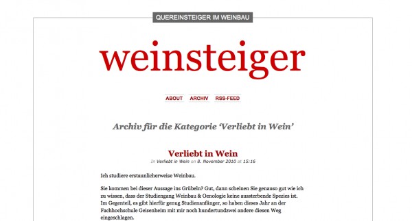 Text Weinsteiger
